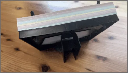 日めくりカレンダー台座 表