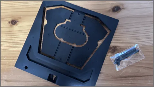 日めくりカレンダー台座 裏